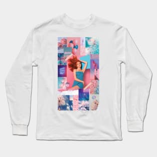 Katherine McNamara - Bubbly Pink Long Sleeve T-Shirt